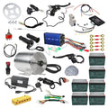 Ultimate 72V 3000W Brushless Motor Kit with LCD Display for High-Speed Electric Scooters Go-Karts and Bikes Complete Power Upgrade