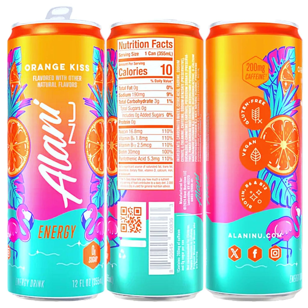 Energy Drink Variety Pack, 12 Fl Oz Cans of 6 Z858