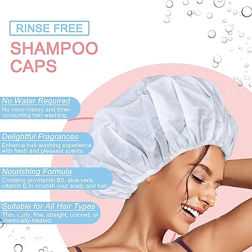 No Rinse Shampoo Caps for Elderly, 6-Pack R824