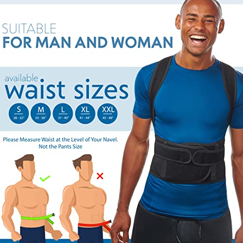 Adjustable Posture Corrector for Upper and Lower Back Pain Relief W321