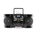 Emerson Portable CD Player Boombox with Cassette, Tape Recorder, AM/FM Radio, MP3, AUX | CD Cassette Player Combo | Stereo System for Home | Powerful Bass Speaker Stereo Sound | Detachable Speakers