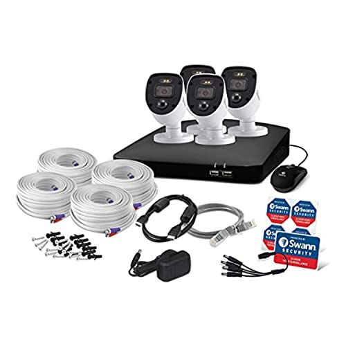 8 Channel 1080P DVR Security Camera System with 1TB Hard Drive and 4 Cameras H59758