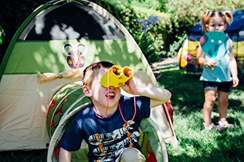 Kids Hide-Me Dome Tent and Crawl Tunnel Combo for Indoor/Outdoor Play I136