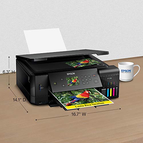 Wireless 5-Color All-in-One Supertank Printer with Scanner and Copier E15099