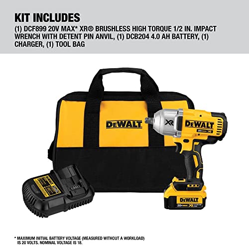 Impact Wrench Kit, Brushless, High Torque, 1/2-Inch, Cordless S96249