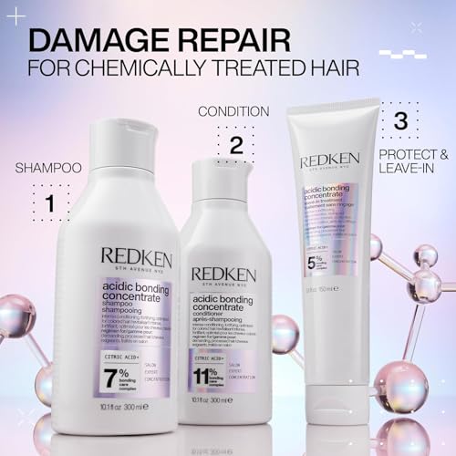 Bonding Shampoo & Conditioner Set for Damaged Hair Repair J4742