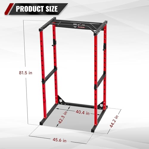 Power Cage Squat Rack All-in-One for Home Gym S54379