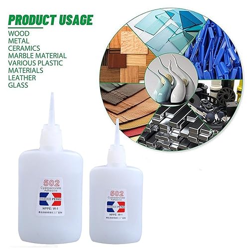 Super Glue, Quick Dry Cyanoacrylate Adhesive for Office M227