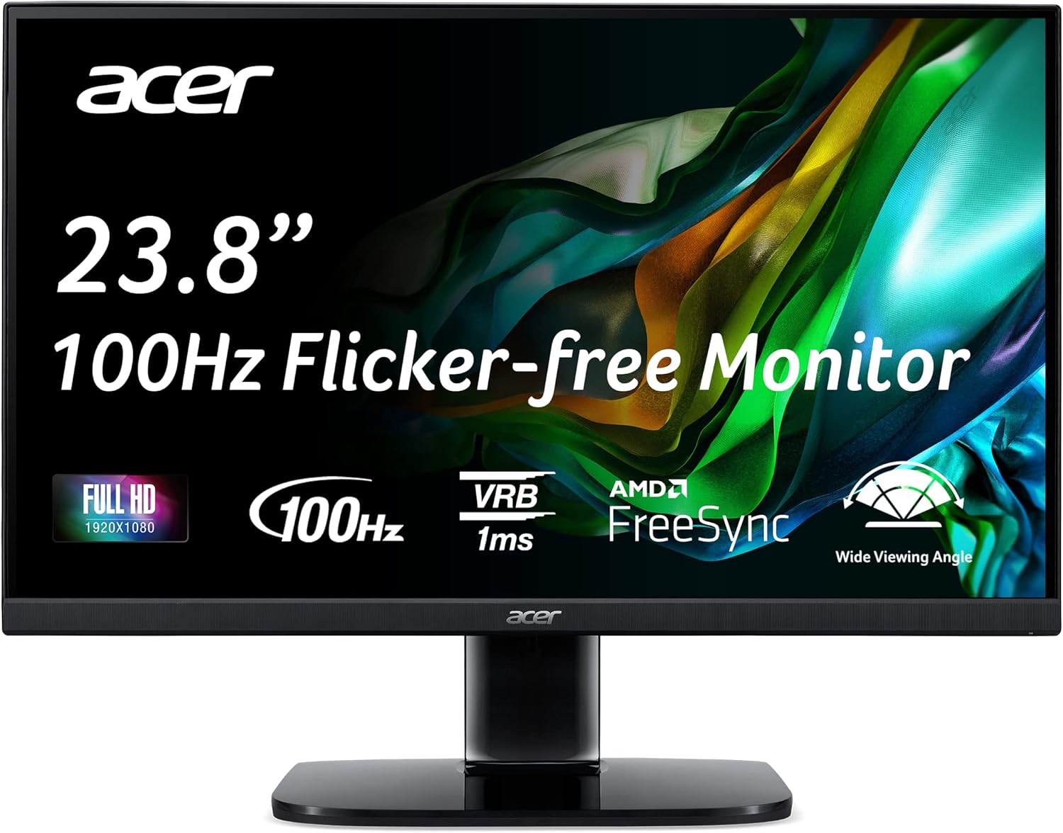 Gaming Laptop with Core i5 and RTX 3050, 23.8" Full HD Monitor Y386986