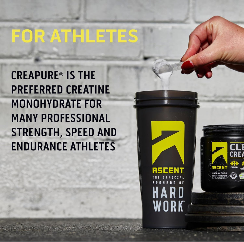 Creatine Monohydrate Powder, Unflavored, 45 Servings F4182