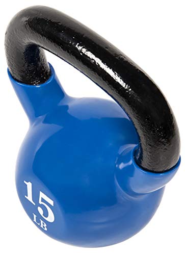 Vinyl Coated Cast Iron Kettlebell J1526