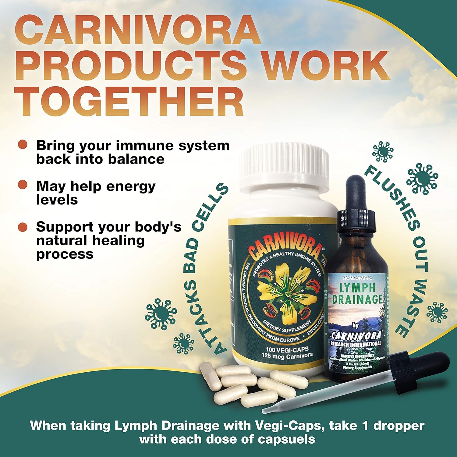 Triple Play Immune Support, Lymph Drainage, and Joint & Digestion Bundle P6765