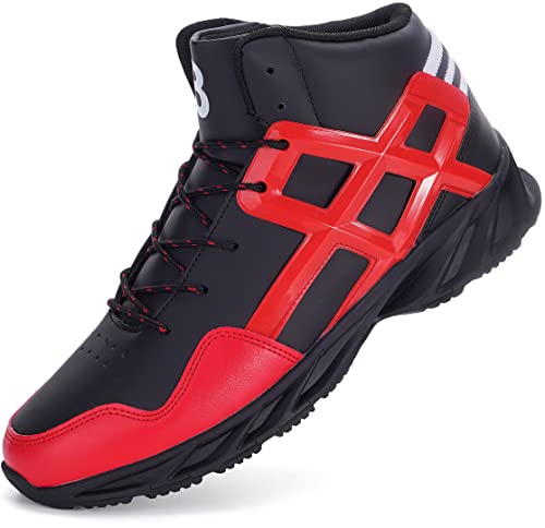 Joomra Men's Stylish Sneakers High Top Athletic-Inspired Shoes
