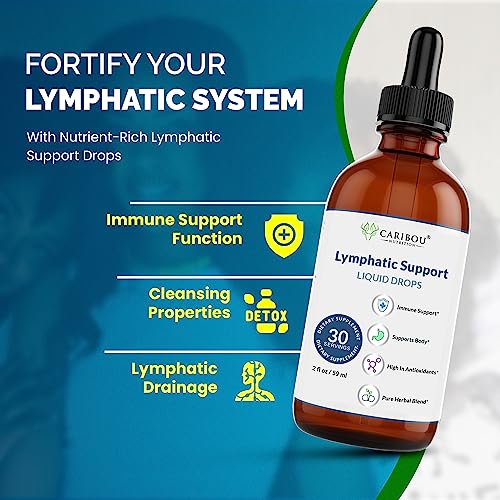 Lymphatic Drainage Drops with Elderberry and Echinacea, 60 Servings F808720