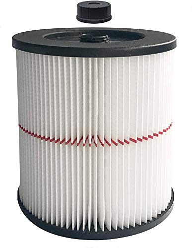 Replacement Cartridge Filter for Wet/Dry Vacuum (1 Filter & Small Brush) P17101
