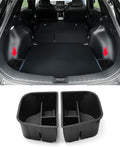 Karltys Rear Trunk Organizer for Toyota Corolla Cross Accessories 2022-2025 (NOT for Corolla), Corolla Cross Trunk Side Pockets Waterproof Trunk Storage Bin Boxes (2PCS)