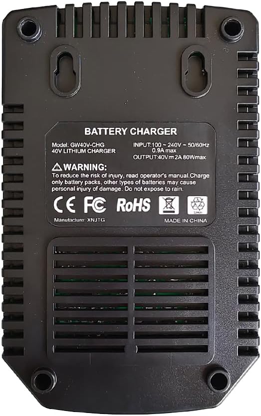 40V 2A Lithium Ion Battery Charger for Power Tools G904775