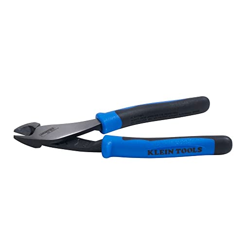 Diagonal Cutting Pliers, 8-Inch, Angled Head for Heavy-Duty Cutting D88606