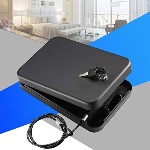 Portable Pistol Safe for Travel and Car V391214