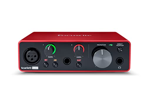 Professional Large Diaphragm Headphone and USB Audio Interface Q54130