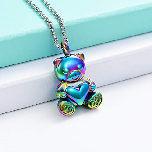 Heart Memorial Urn Locket Pendant Ashes Jewelry H68525