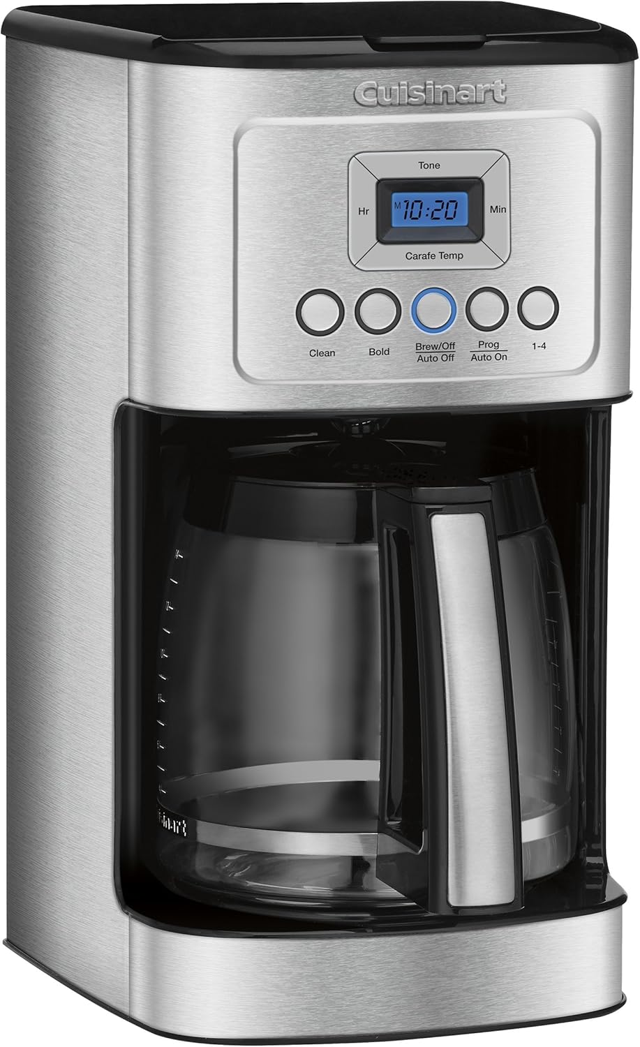 Automatic Burr Mill Coffee Maker, 14-Cup Glass Carafe, Stainless Steel Z866