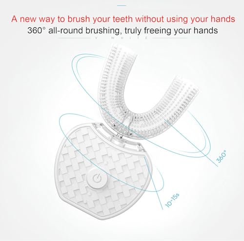 Ultrasonic U Shape Toothbrush for Adults, 360° Automatic B20497