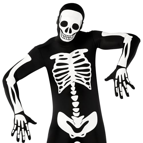 Adult Skeleton Costume Glow in Dark I593