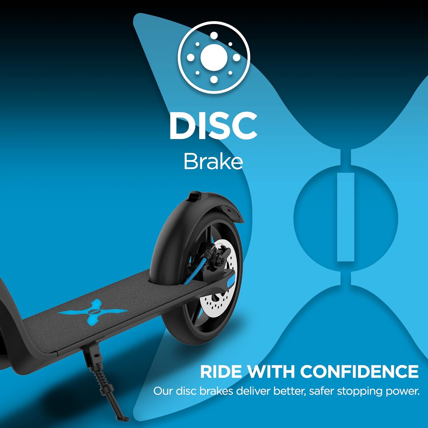 Electric Folding Scooter with 18 MPH Speed, 18 Mile Range, LCD Display N139