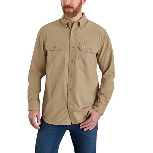Carhartt Men's Force Relaxed Fit Lightweight Long Sleeve Shirt