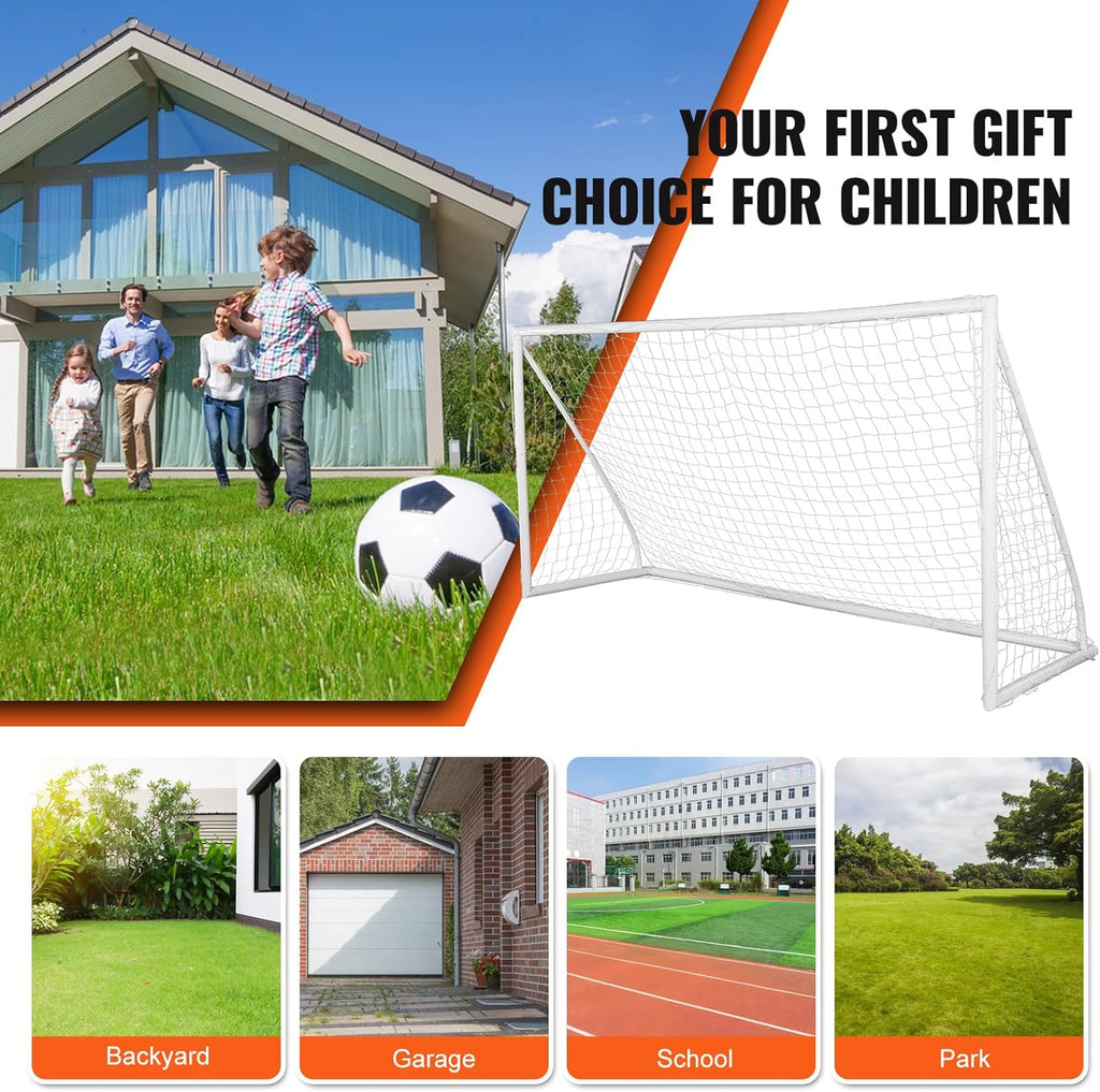Portable Soccer Goal 12x6 ft with Carry Bag G673