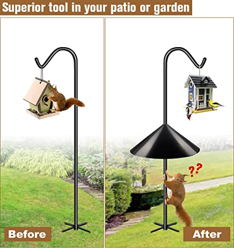 Squirrel Baffle for Bird Feeder Pole, 19 Inch Diameter X77909