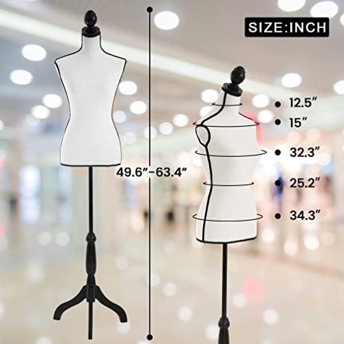 Adjustable Dress Form with Tripod Stand A732