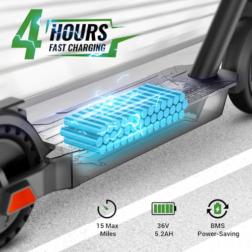 Electric Scooter for Adults, Foldable, 19 Mph, 500W Motor L681