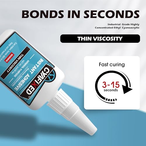 Fast Thin Cyanoacrylate Instant Adhesive, 1 oz. Q676448