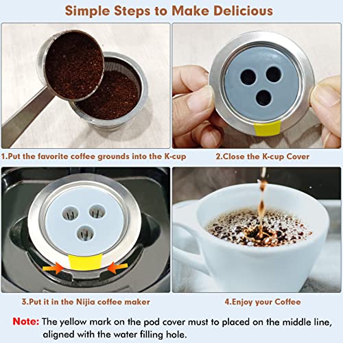 Reusable Coffee Filter Pods for Dual Brew Pro System, 6 Pack V15386