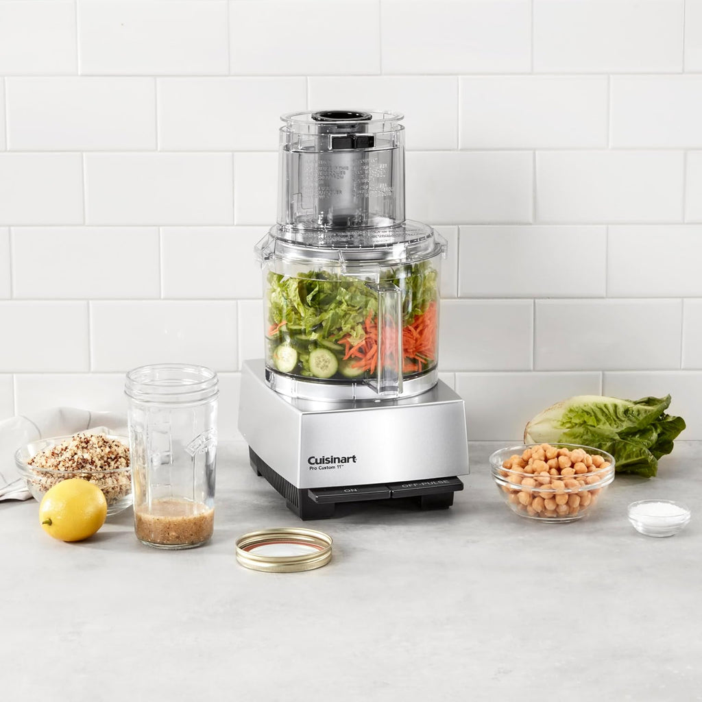 Food Processor, 11 Cup, Brushed Chrome R67375