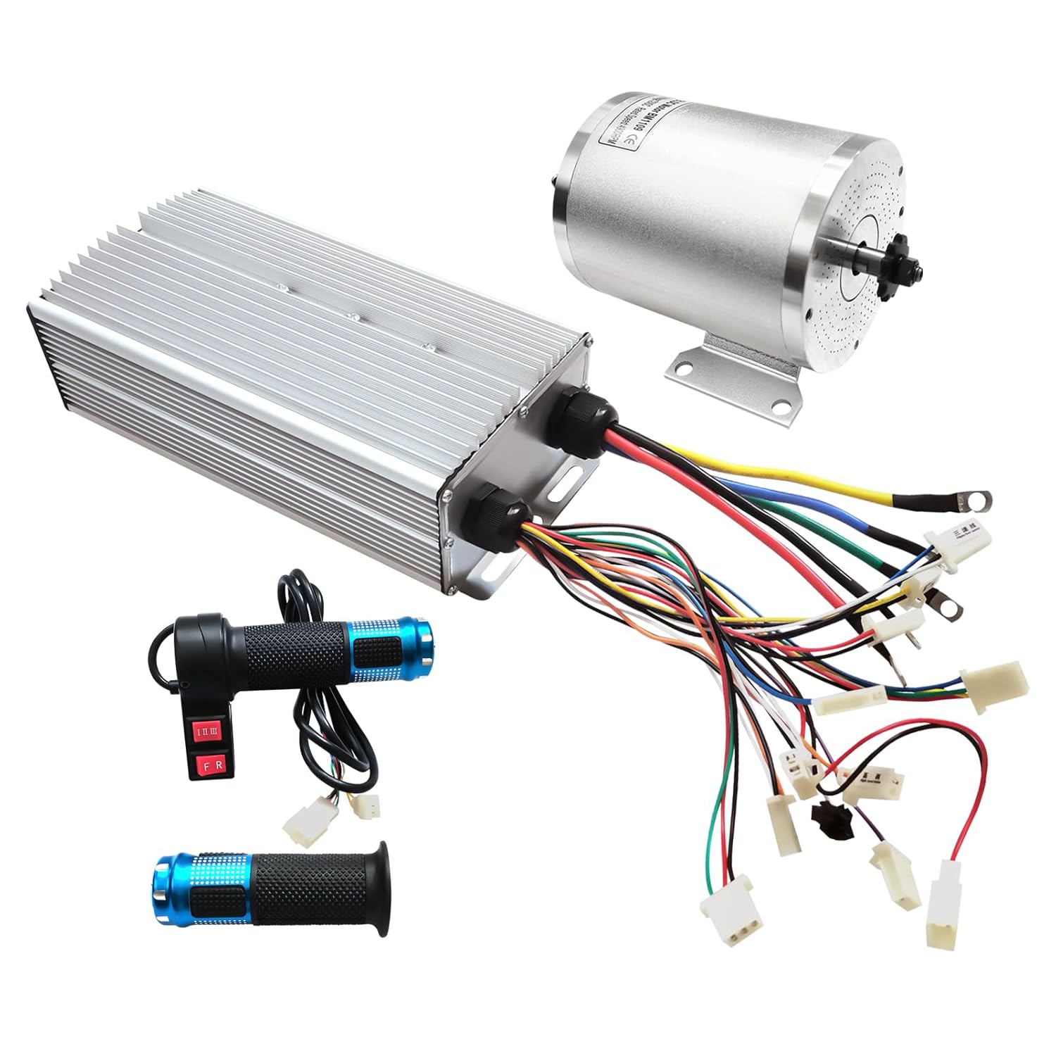 Brushless Motor Kit 3000W 72V BLDC Motor Kit with Brushless Controller for Electric Scooter E bike Engine Motorcycle DIY Part Conversion Kit