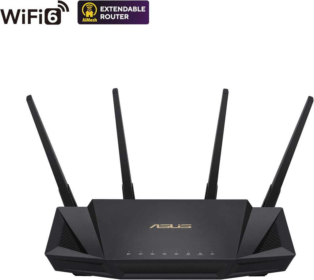 Dual Band Gigabit WiFi 6 Router with USB 3.0 B25533