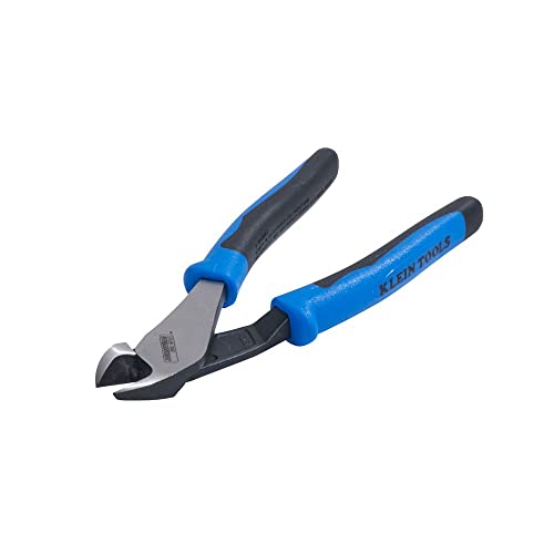 Diagonal Cutting Pliers, 8-Inch, Angled Head for Heavy-Duty Cutting D88606