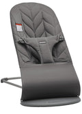 BabyBjörn Bouncer Bliss, Cotton, Petal Quilt, Anthracite