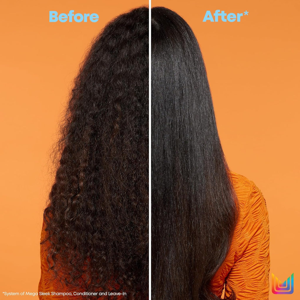 Smoothing Leave-In Cream with Shea Butter for Frizzy Hair, Heat Protectant, 5.1 Fl Oz K754