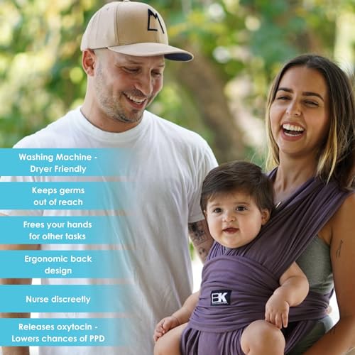 Baby Carrier Pre-Wrapped Soft Sling for Newborn to Toddler Y29390