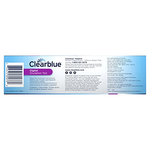 Digital Ovulation Predictor Kit, 20 Tests T185