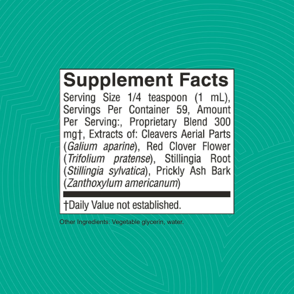 Lymphatic Drainage Supplement, 2 Fl. Oz J19603