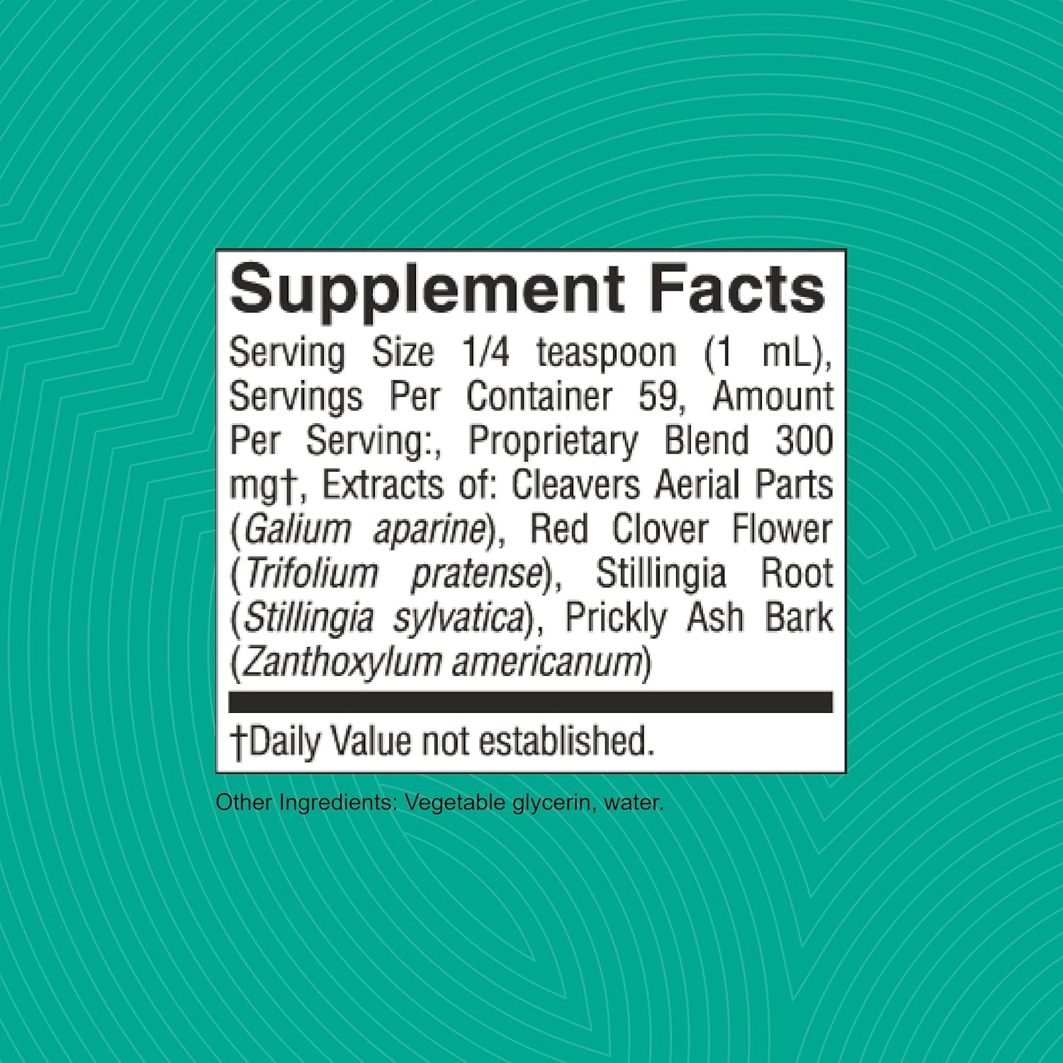 Lymphatic Drainage Supplement, 2 Fl. Oz J19603