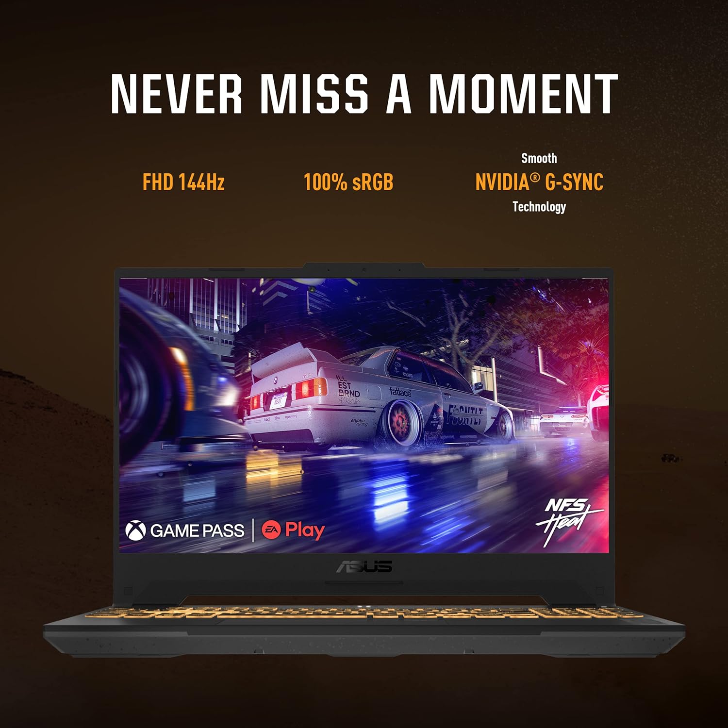15.6" FHD 144Hz Gaming Laptop, RTX 4050, Core i5, 16GB RAM, 512GB SSD L295