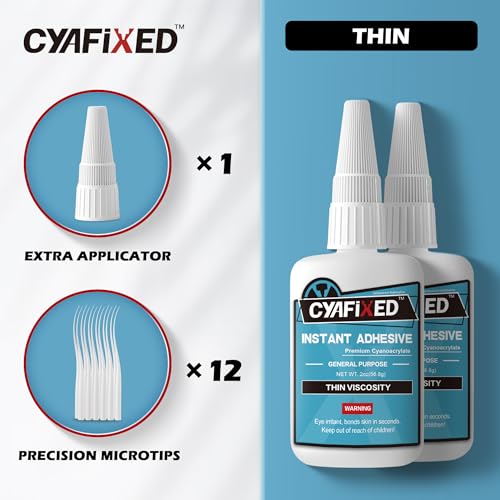 Fast Thin Cyanoacrylate Instant Adhesive, 1 oz. Q676448