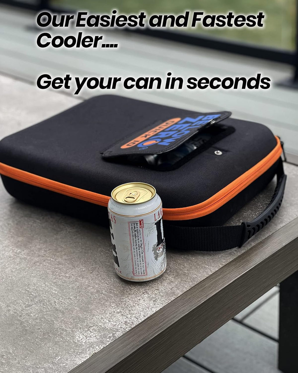 Insulated Cooler Bag for 10 Cans with Gel Ice Pack P187407