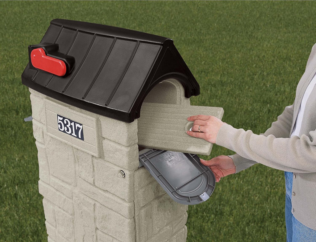 Mailbox with Extra Storage T696195